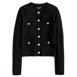 J. Crew Black Cardigan Sweater